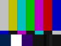 Image 5Color bars used in a test pattern, sometimes used when no program material is available (from History of television)