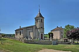 The church in Saint-Gand