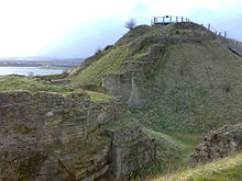 The ruins of Sandal Castle