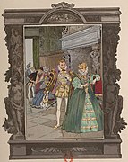 The Duke de Nemours speaks to the Princess de Clèves in the salon of Madame la Dauphine (Part III)