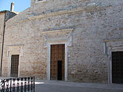 The façade of the basilica of San Salvatore.