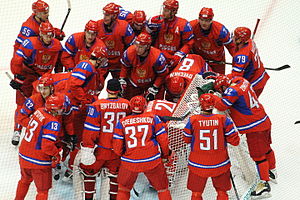 Spiel der russischen Nationalmannschaft, Olympia 2010