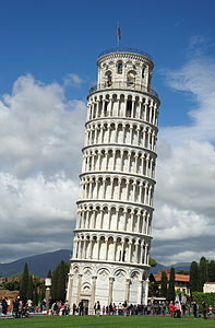 Leaning Tower of Pisa in 2013