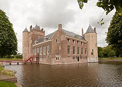 Assumburg castle in Heemskerk
