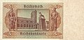Brunswick Lion on 5 Reichsmark note