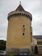 Tour Marguerite is the only surviving medieval tower