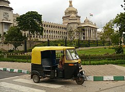 A Bajaj Auto rickshaw in Bangalore