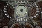 Bayezid II Mosque in Istanbul: dome interiors