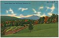 Postcard of eastern face of Camel's Hump