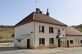 The town hall in Châtelblanc