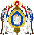 Coat of Arms of French Mauritius from 1792 to 1804.