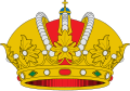 Holy Roman Empire, variant especially common in the Spanish heraldic tradition