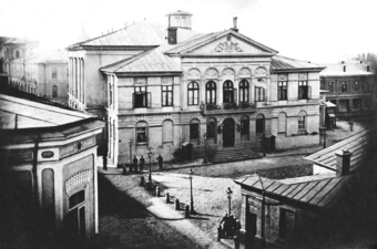 Dinicu Golescu House on Calea Victoriei, Bucharest, unknown architect, 1820[23]