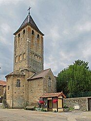 The church in Donzy-le-Pertuis