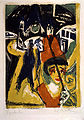 Ernst Ludwig Kirchner: Kokotte auf der Straße, 1915