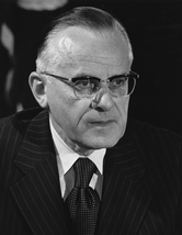 A photo of former U.S. Secretary of Agriculture Earl Butz.