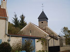 The church in Flavignerot