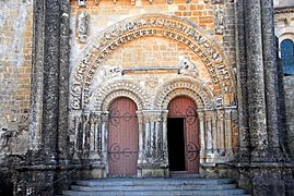 North portal of the church