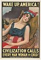 Wake Up America, Civilization Calls Every Man Woman and Child! (1917)