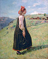 Budeia - painting by Gerhard Munthe (1890)