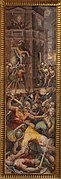 Defenestration of Coligny and Massacre of St Bartholemew by Vasari