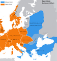 Catholic and Orthodox Europe (1054)