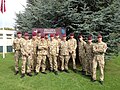 Coldstream Guard members of the Guards Parachute Platoon, 3rd Battalion, Parachute Regiment