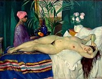 Sleeping Courtesan, 1920;[16] (Musée National d'Art Moderne)