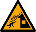 W040: Warnung vor Dachlawine