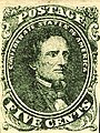Jefferson Davis 5 cent CSA 1861