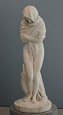 La frileuse (woman in winter), Jean-Antoine Houdon (1783)