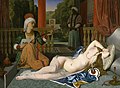 Odalisque with a Slave, by Jean Auguste Dominique Ingres Oil on canvas, 1842. (Featured on September 11, 2007)