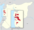   Distribution of the Kalbiyya tribe in northwestern Syria