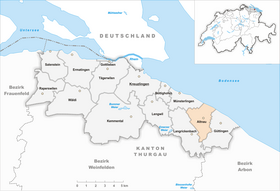 Karte von Altnau