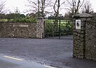 The entrance to Castlemartin Estate