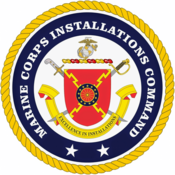 Logo of the Marine Corps Installations Command, part of the U.S. Marine Corps.