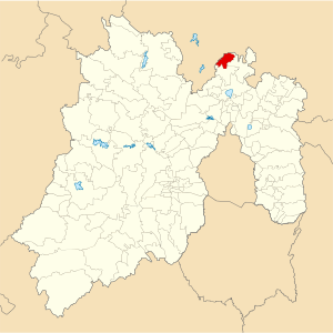 Location of Apaxco