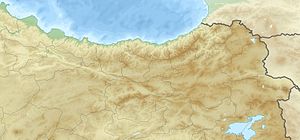 Ahi Ayna is located in Turkey Northeast