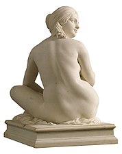 Odalisque by James Pradier, (1841) (Louvre)