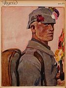 Vol. XX, No. 1 (1915) by Paul Rieth [de]. A German soldier