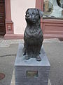 A statue for Rottweiler dogs in Rottweil