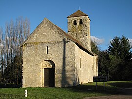 The church of Saint-Symphorien-Chaluzy