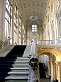 The staircase of the Baroque Palazzo Madama, Turin