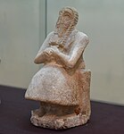 Statue from the Temple of Sin at Khafajah, Iraq Museum