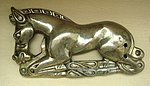 Silver horse, Ordos, 4th–1st century BCE[55][56]