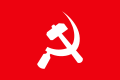 Flag of various South Asian communist parties, including the Communist Party of India (Maoist)