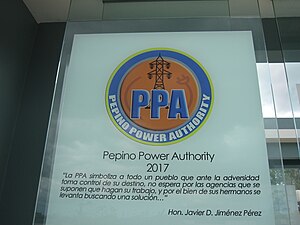 Pepino Power Authority in Plaza de la Identidad Pepiniana