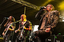 Turisas performing at Metal Frenzy 2018