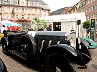 Mercedes Cabrio Auto- und Technikmuseum Sinsheim, Parcours mit Stop in Heidelberg