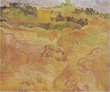 Wheat Fields with Auvers in the Background, July 1890, Musée d'Art et d'Histoire, Geneva (F801)